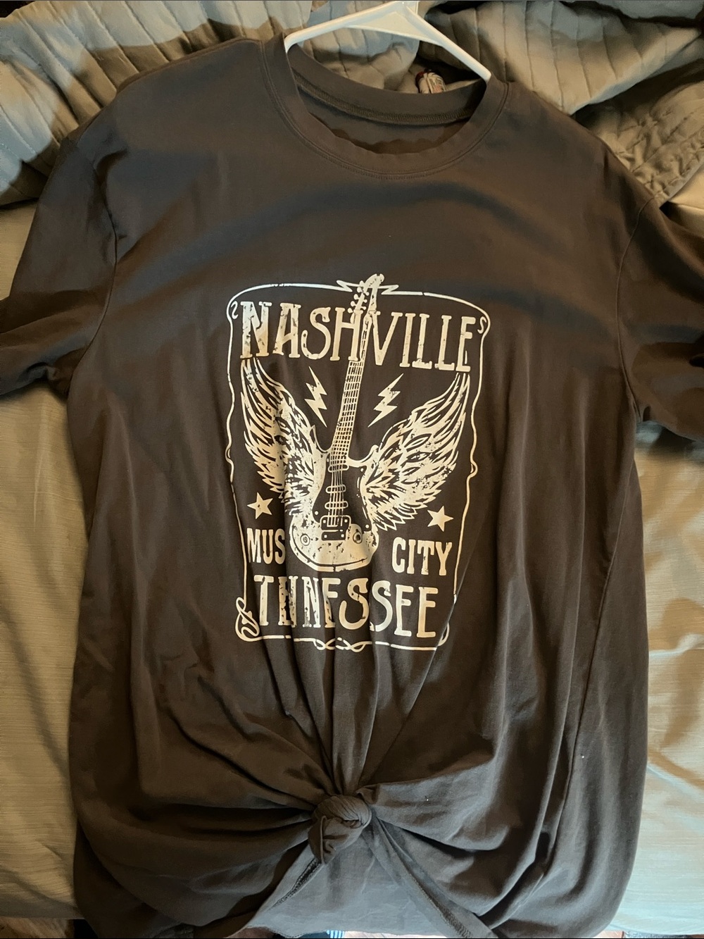 Nashville Tennessee Graphic Tee - Black